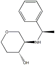 (3R,4R)-3-(((R)-1-phenylethyl)amino)tetrahydro-2H-pyran-4-ol