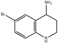 6-bromo-1,2,3,4-tetrahydroquinolin-4-amine Structure
