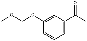1-[3-(methoxymethoxy)phenyl]ethanone Struktur
