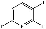 2-Fluoro-3,6-diiodopyridine,1245321-31-6,结构式