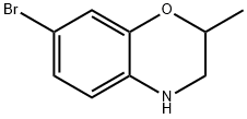7-溴-2-甲基-3,4-二氢-2H-苯并[B][1,4]恶嗪 结构式
