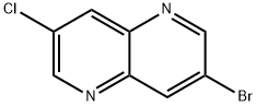 3-bromo-7-chloro-1,5-naphthyridine Structure