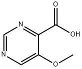 5-Methoxy-pyrimidine-4-carboxylic acid Structure