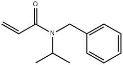 N-异丙基-N-苄基-2-丙烯酰胺, 124762-00-1, 结构式