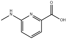 6-(甲氨基)吡啶甲酸, 1250806-91-7, 结构式