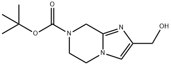 tert-Butyl 2-(hydroxymethyl)-5,6-dihydroimidazo[1,2-a]pyrazine-7(8H)-carboxylate Structure