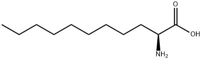 (S)-2-AMINOUNDECANOIC ACID 化学構造式