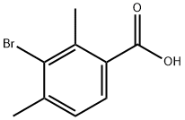 3-bromo-2,4-dimethylbenzoic acid Struktur