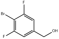 (4-bromo-3,5-difluorophenyl)methanol Struktur