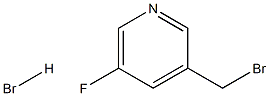3-(Bromomethyl)-5-fluoropyridine hydrobromide Structure