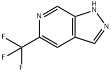 5-(trifluoromethyl)-1H-pyrazolo[3,4-c]pyridine Struktur