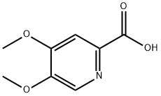4,5-二甲氧基-2吡啶甲酸, 1256820-18-4, 结构式