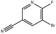 5-Bromo-6-fluoro-nicotinonitrile, 1256823-71-8, 结构式
