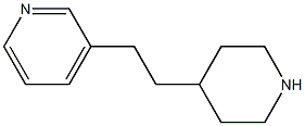 Pyridine, 3-[2-(4-piperidinyl)ethyl]-, 1256824-21-1, 结构式
