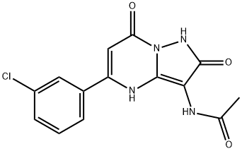 1257440-43-9 N-(5-(3-Chlorophenyl)-2,7-dioxo-1,2,4,7-tetrahydropyrazolo[1,5-a]pyrimidin-3-yl)acetamide