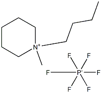 1‐ブチル‐1‐メチルピペリジニウムヘキサフルオロホスフェート 化学構造式