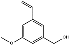 (3-Methoxy-5-vinylphenyl)methanol Structure