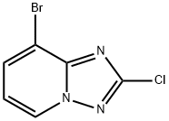 8-Bromo-2-chloro-[1,2,4]triazolo[1,5-a]pyridine Struktur