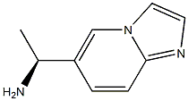 (1S)-1-[咪唑并[1,2-A]吡啶-6-基]-1-乙胺, 1259603-82-1, 结构式