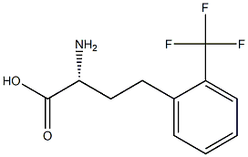 2-Trifluoromethyl-D-homophenylalanine Structure