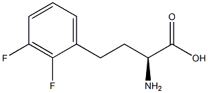 2,3-Difluoro-L-homophenylalanine 化学構造式