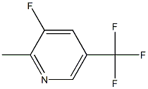 3-Fluoro-2-methyl-5-(trifluoromethyl)pyridine,1260790-61-1,结构式