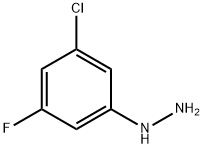 1-(3-CHLORO-5-FLUOROPHENYL)HYDRAZINE Structure