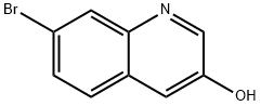 7-ブロモキノリン-3-オール 化学構造式