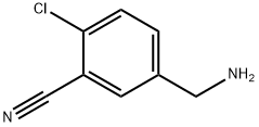4-氯-3-氰基苄胺, 1261499-40-4, 结构式