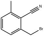 2-Bromomethyl-6-methyl-benzonitrile Structure