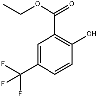Ethyl 2-hydroxy-5-(trifluoromethyl)benzoate Struktur