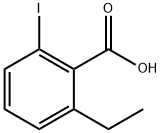 2-ethyl-6-iodobenzoic acid 化学構造式