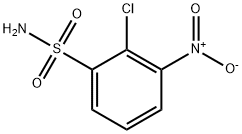 2-氯-3-硝基苯磺酰胺 结构式