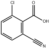 2-氯-6-氰基苯甲酸, 1261777-70-1, 结构式