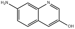 7-アミノキノリン-3-オール 化学構造式