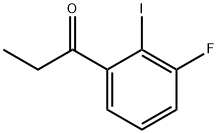 1-(3-fluoro-2-iodophenyl)propan-1-one Struktur