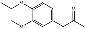 1-(4-Ethoxy-3-methoxyphenyl)propan-2-one 结构式