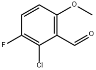 2-Chloro-3-fluoro-6-methoxybenzaldehyde