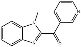 (1-Methyl-1H-benzoimidazol-2-yl)-pyridin-3-yl-methanone Structure