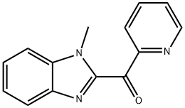 (1-甲基-1H-苯并咪唑-2-基)吡啶-2-甲酮, 1263378-75-1, 结构式