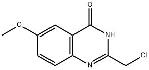 2-(chloromethyl)-6-methoxy-4(3H)-quinazolinone,1263413-60-0,结构式