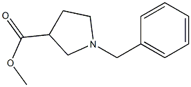 methyl 1-benzylpyrrolidine-3-carboxylate 化学構造式