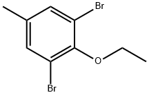 1,3-Dibromo-2-ethoxy-5-methylbenzene Struktur