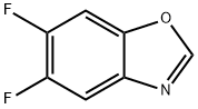 5,6-Difluoro-benzooxazole 结构式