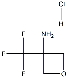 3-(trifluoromethyl)oxetan-3-amine hydrochloride Structure