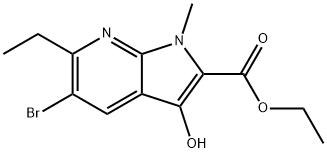 1269024-72-7 Ethyl 5-bromo-6-ethyl-3-hydroxy-1-methyl-1H-pyrrolo[2,3-b]pyridine-2-carboxylate