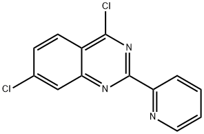 4,7-Dichloro-2-(2-pyridinyl)-quinazoline Struktur