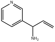 1-(pyridin-3-yl)prop-2-en-1-amine 结构式