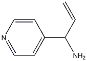 1-(pyridin-4-yl)prop-2-en-1-amine,1270331-16-2,结构式
