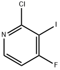 2-chloro-4-fluoro-3-iodopyridine Structure